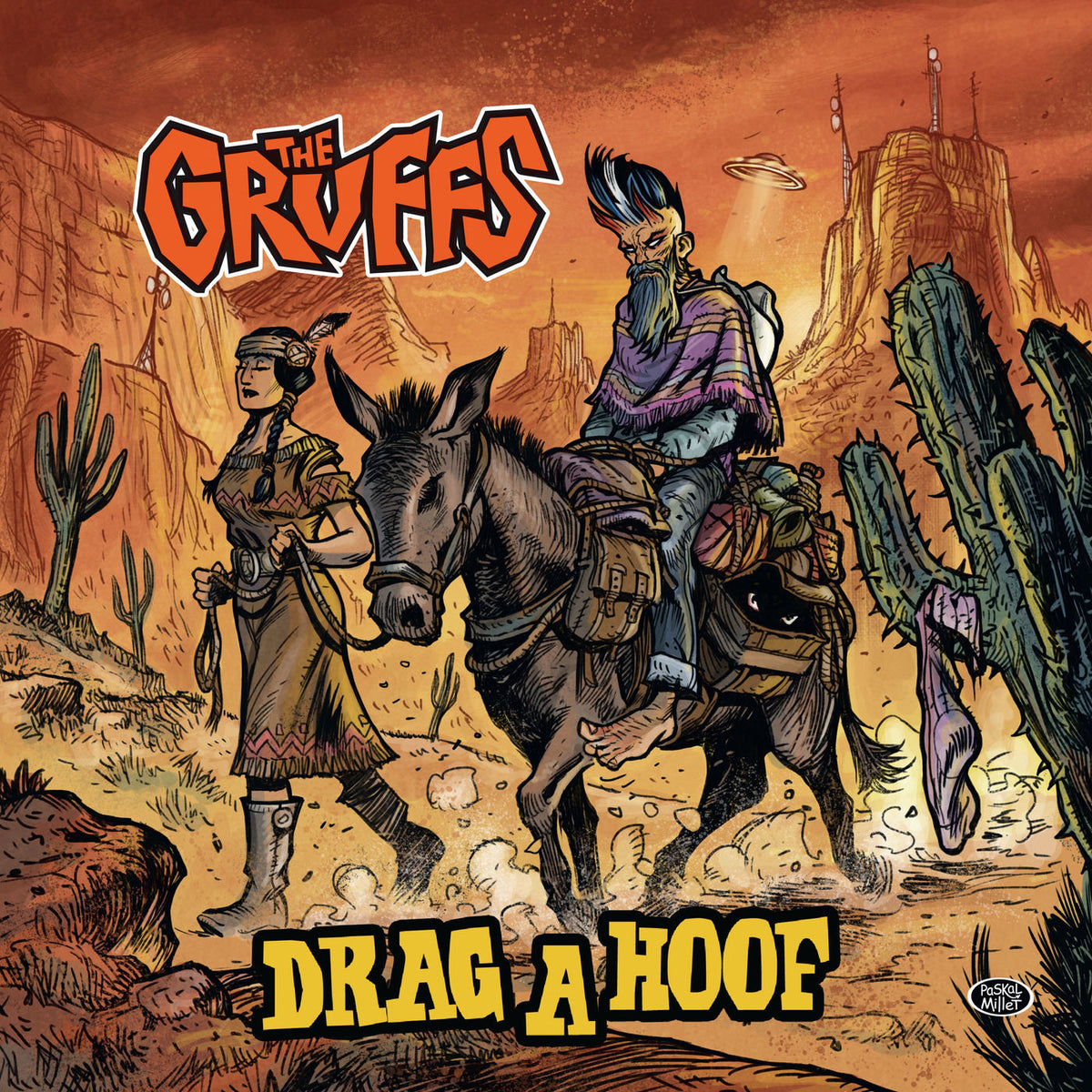The Gruffs – Drag a Hoof vinyl cover