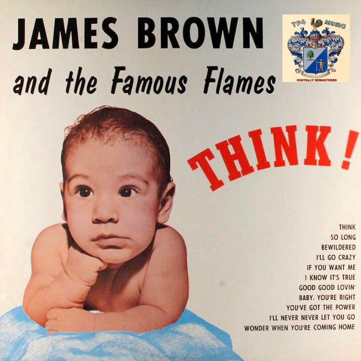 James Brown & The Famous Flames – Think! vinyl record cover