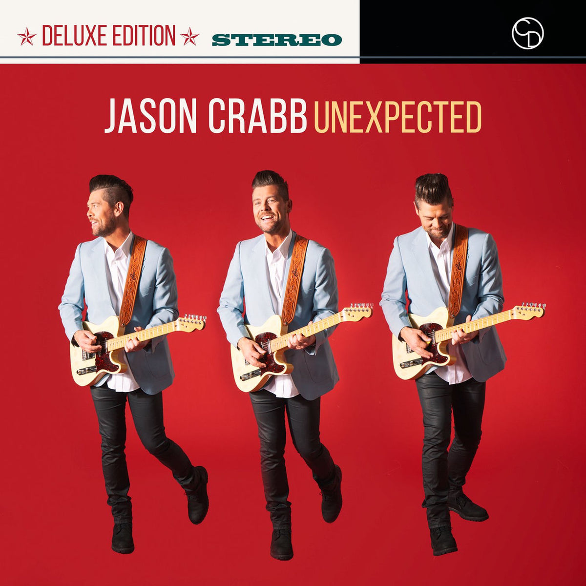 Jason Crabb – Unexpected vinyl record cover