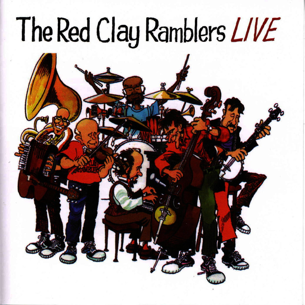 The Red Clay Ramblers – The Red Clay Ramblers Live vinyl cover