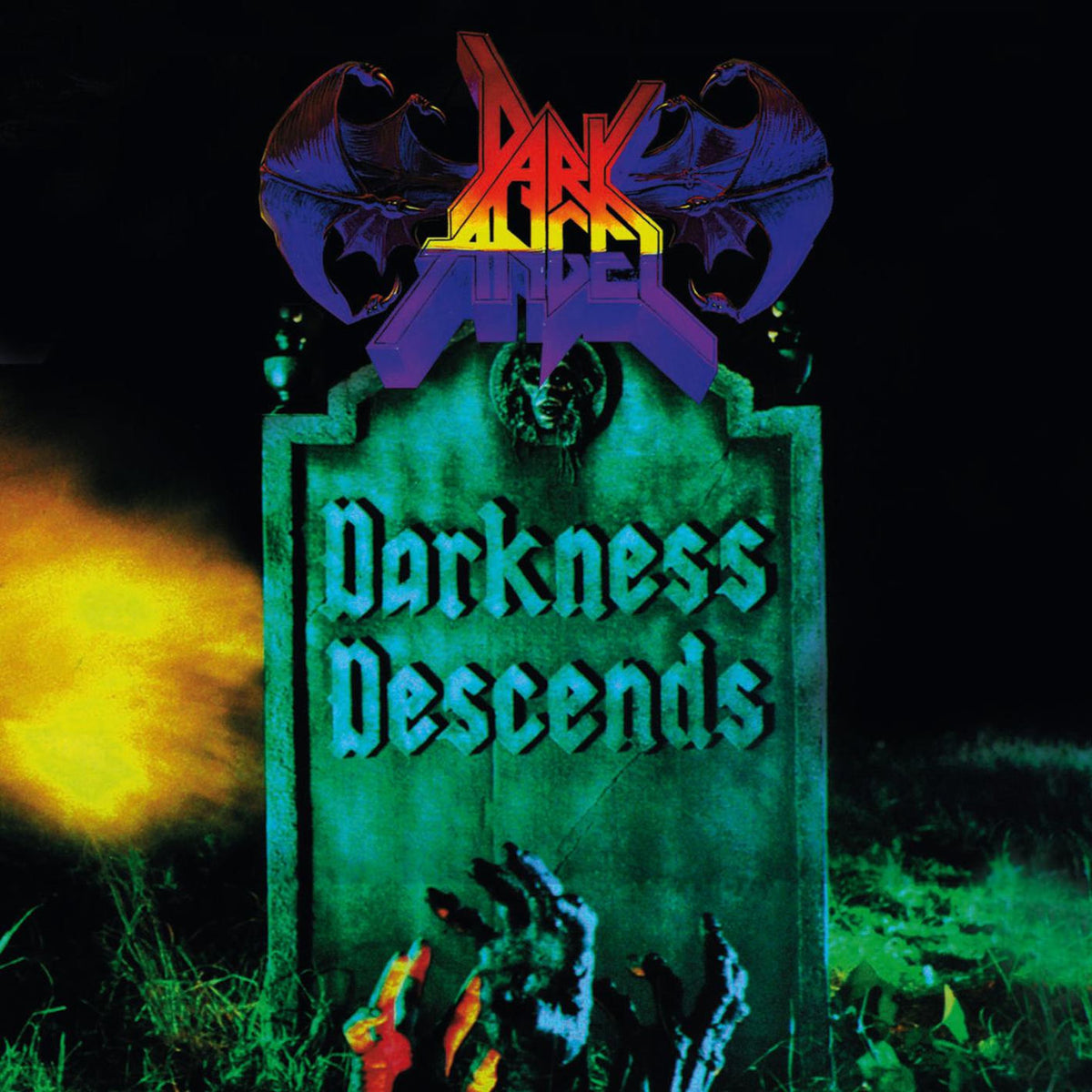 Dark Angel – Darkness Descends vinyl record cover