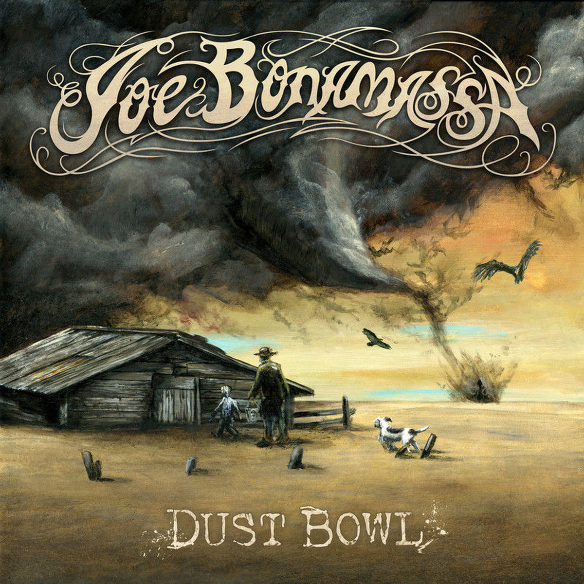 Joe Bonamassa – Dust Bowl vinyl record cover