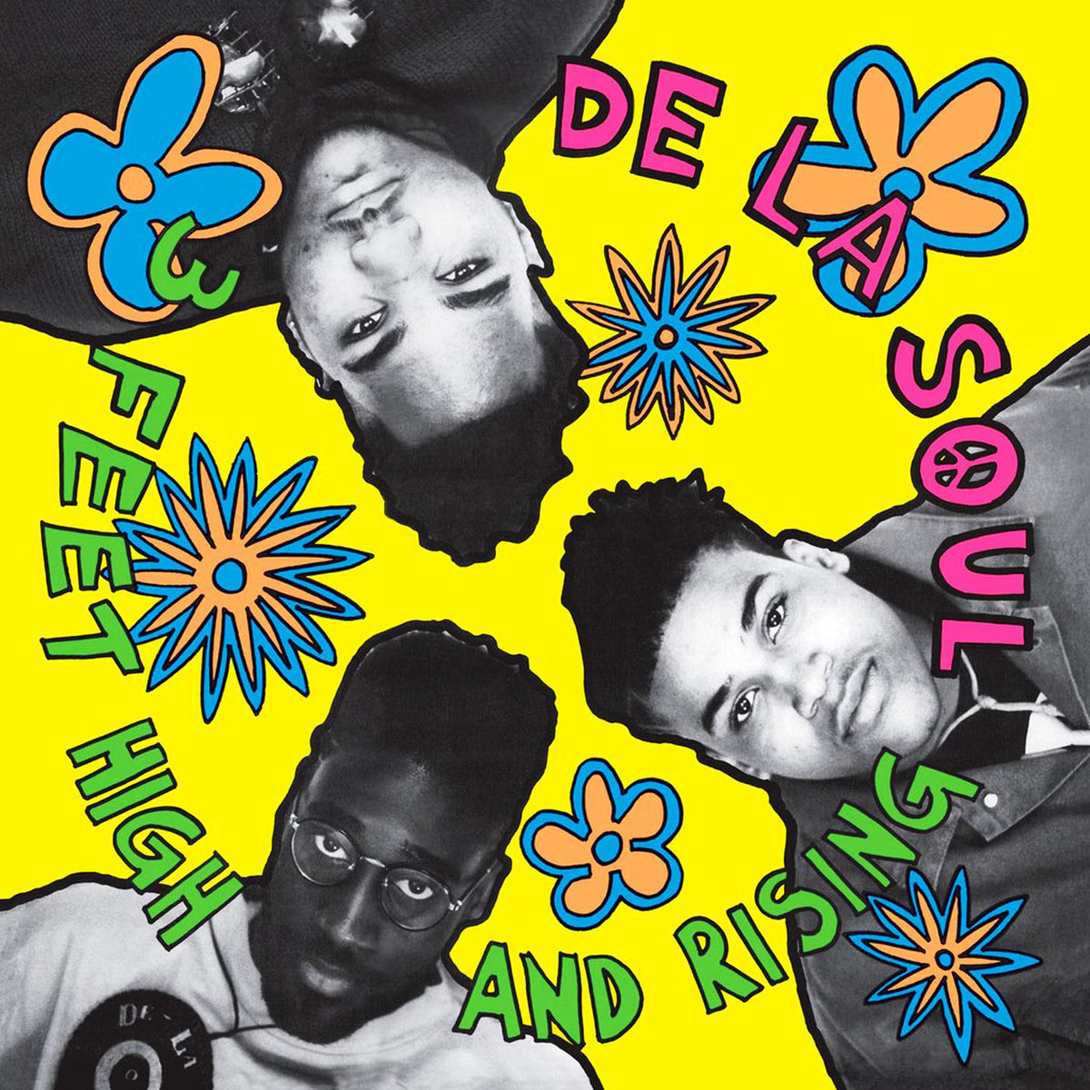 De La Soul – 3 Feet High & Rising (Splatter Vinyl) (Rsd 2023) vinyl record cover
