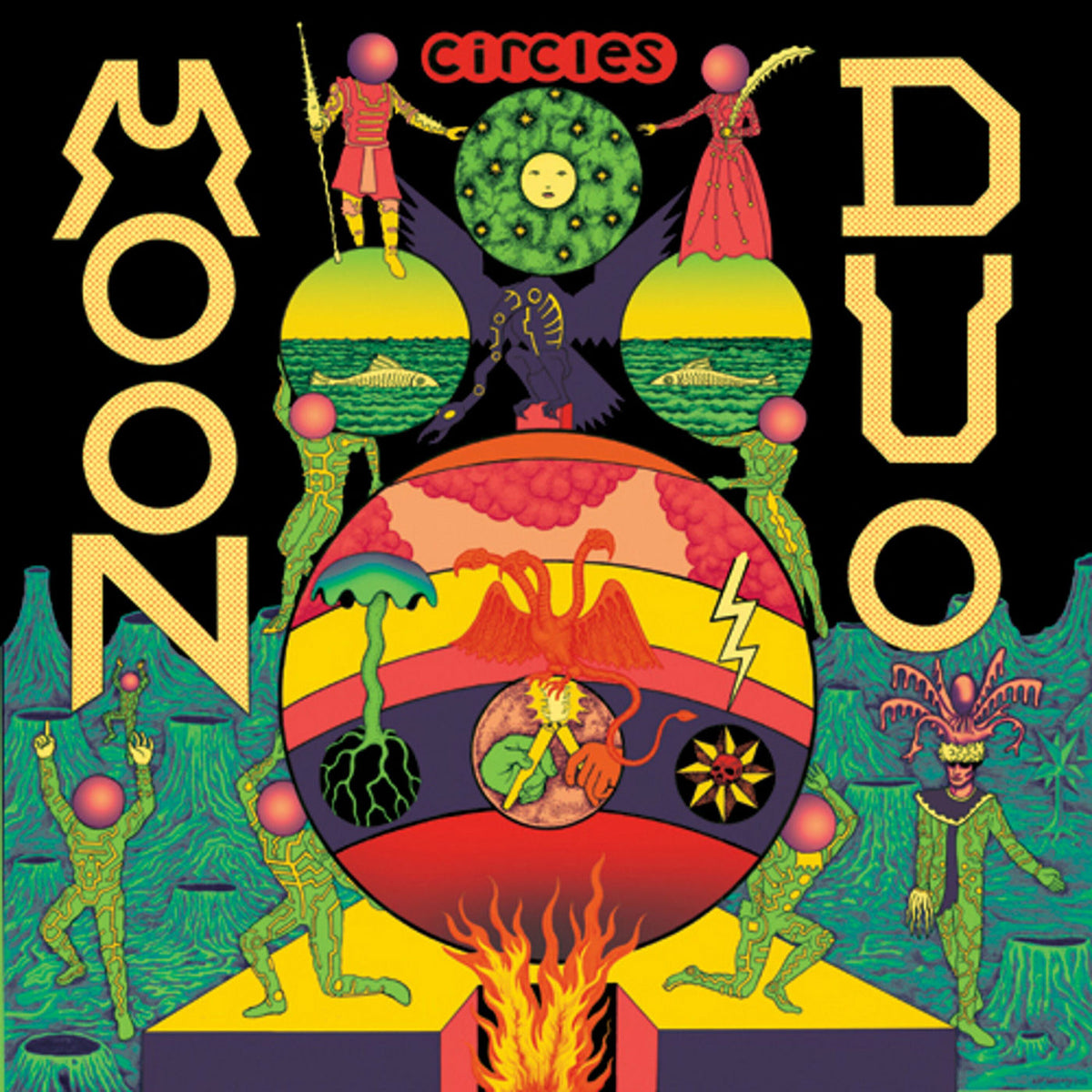 Moon Duo – Circles vinyl cover