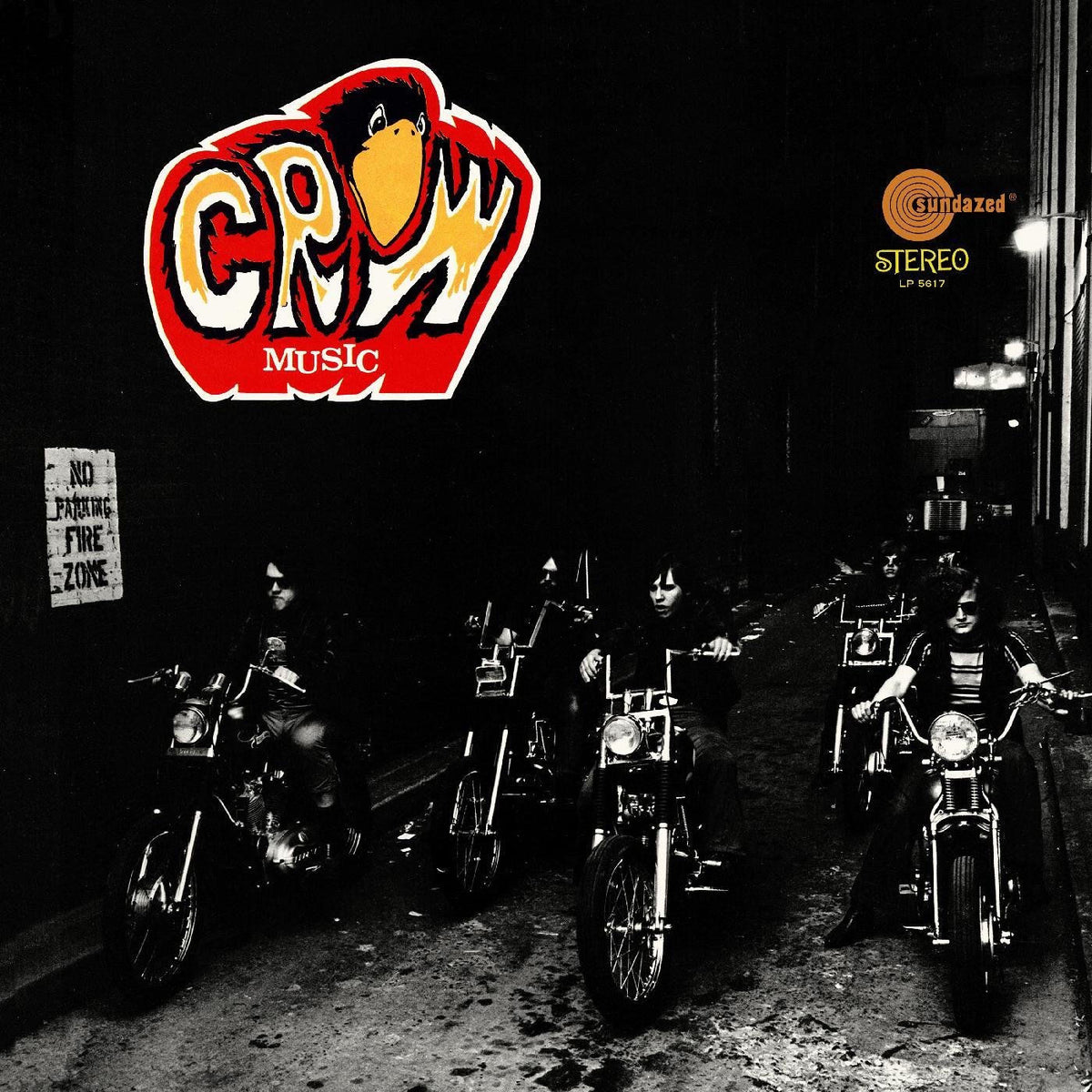 CROW – Crow Music (YELLOW VINYL) vinyl record cover