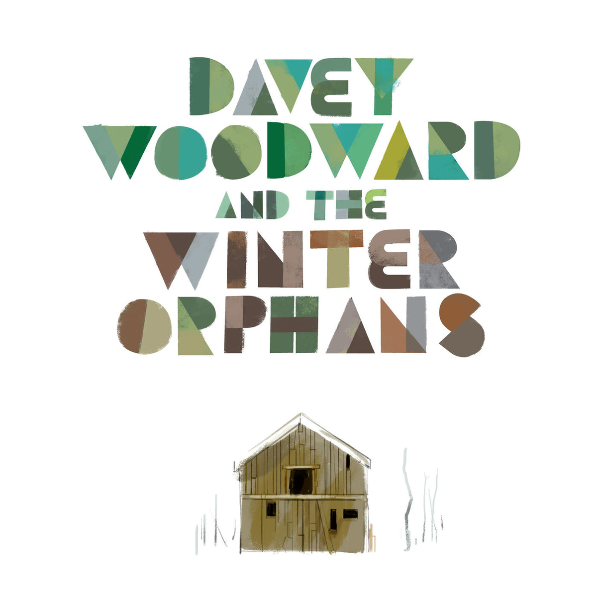 Davey Woodward & The Winter Orphans – Davey Woodward & the Winter Orphans vinyl record cover