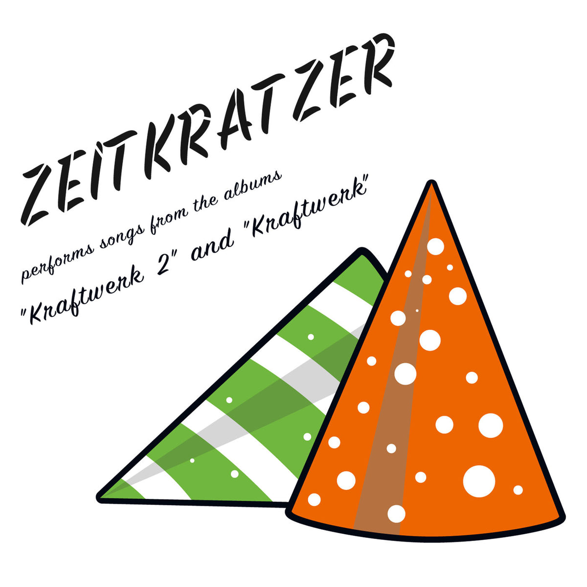 Zeitkratzer – Performs Songs From Albums Kraftwerk 2 & Kraftwerk vinyl record cover