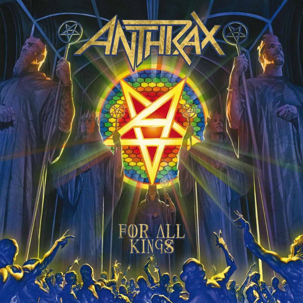 Anthrax – For All Kings vinyl record cover