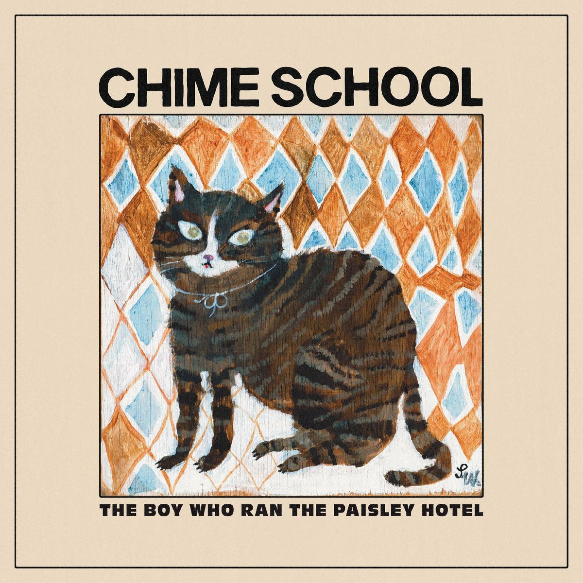 Chime School – The Boy Who Ran The Paisley Hotel (WINTER SKY BLUE VINYL) vinyl record cover