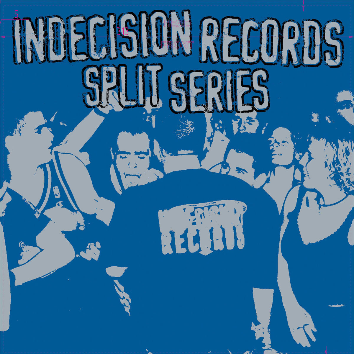 Various Artists – Indecision Records Split Series vinyl record cover