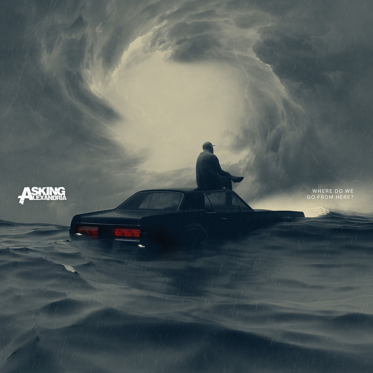 Asking Alexandria – Where Do We Go from Here? (Aqua Blue Vinyl) vinyl record cover