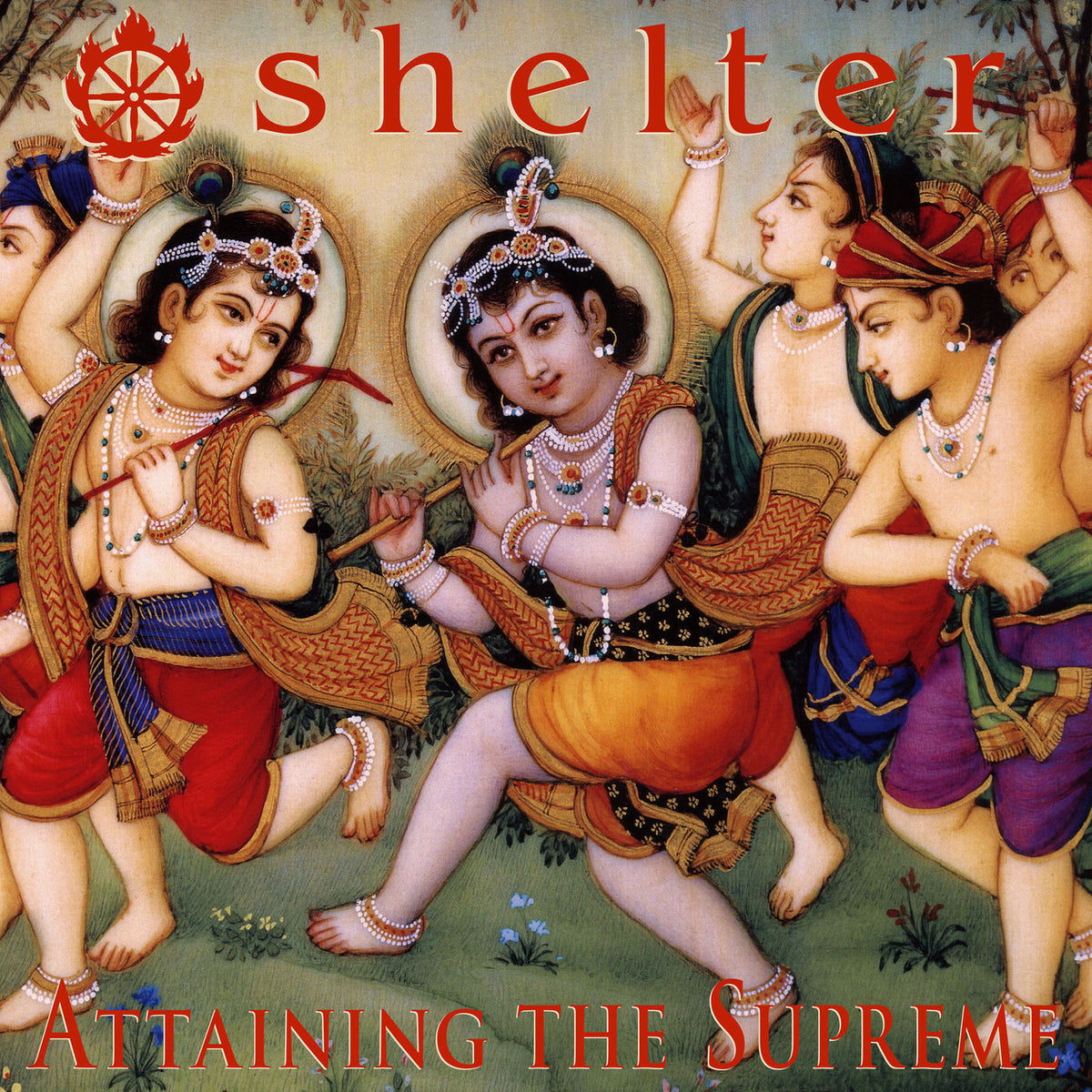 Shelter – Attaining The Supreme [LP] (WHITE VINYL) vinyl record cover