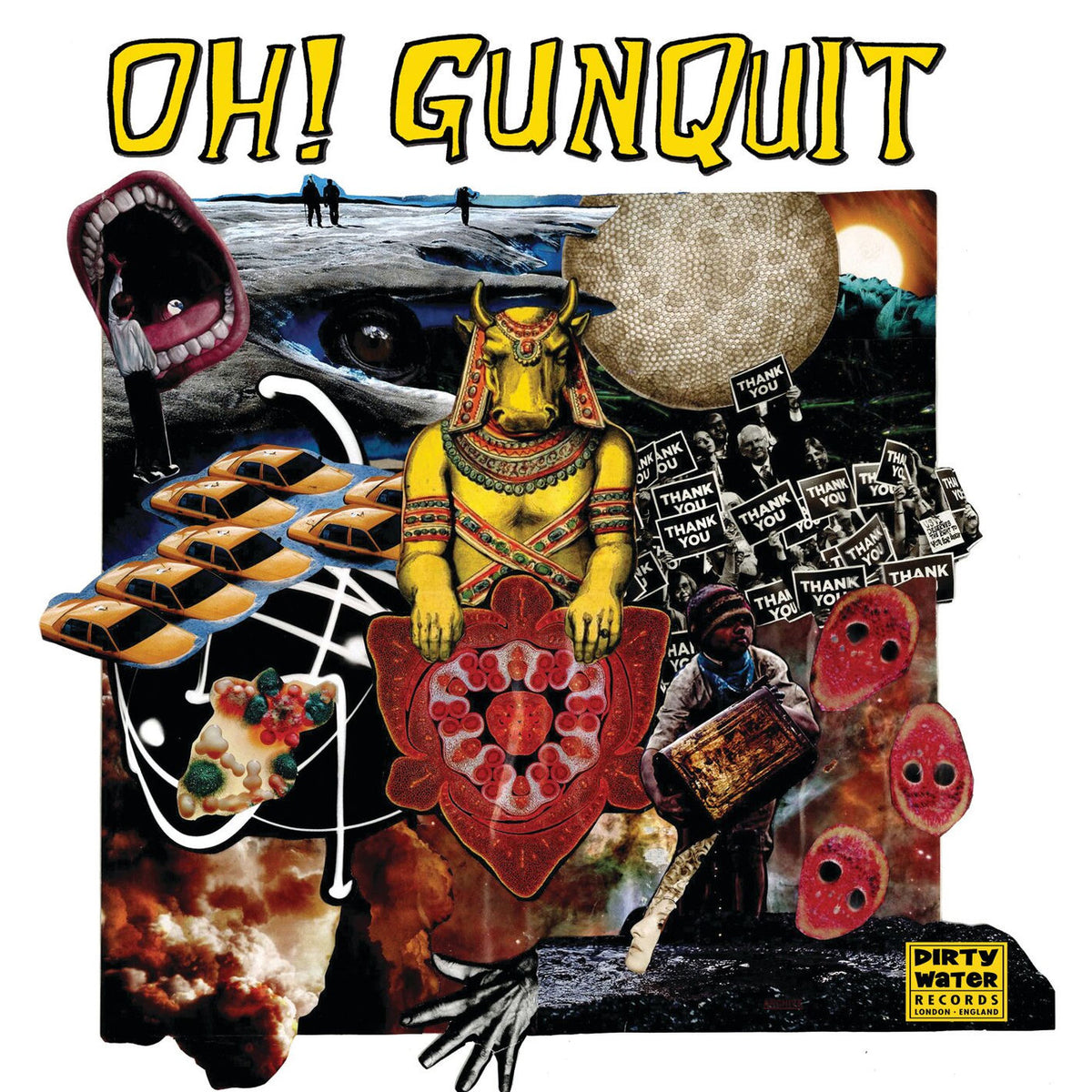 Oh! Gunquit – Eat Yuppies and Dance vinyl cover