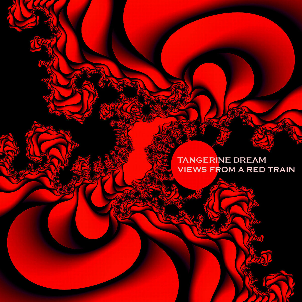 Tangerine Dream – Views from a Red Train vinyl record cover
