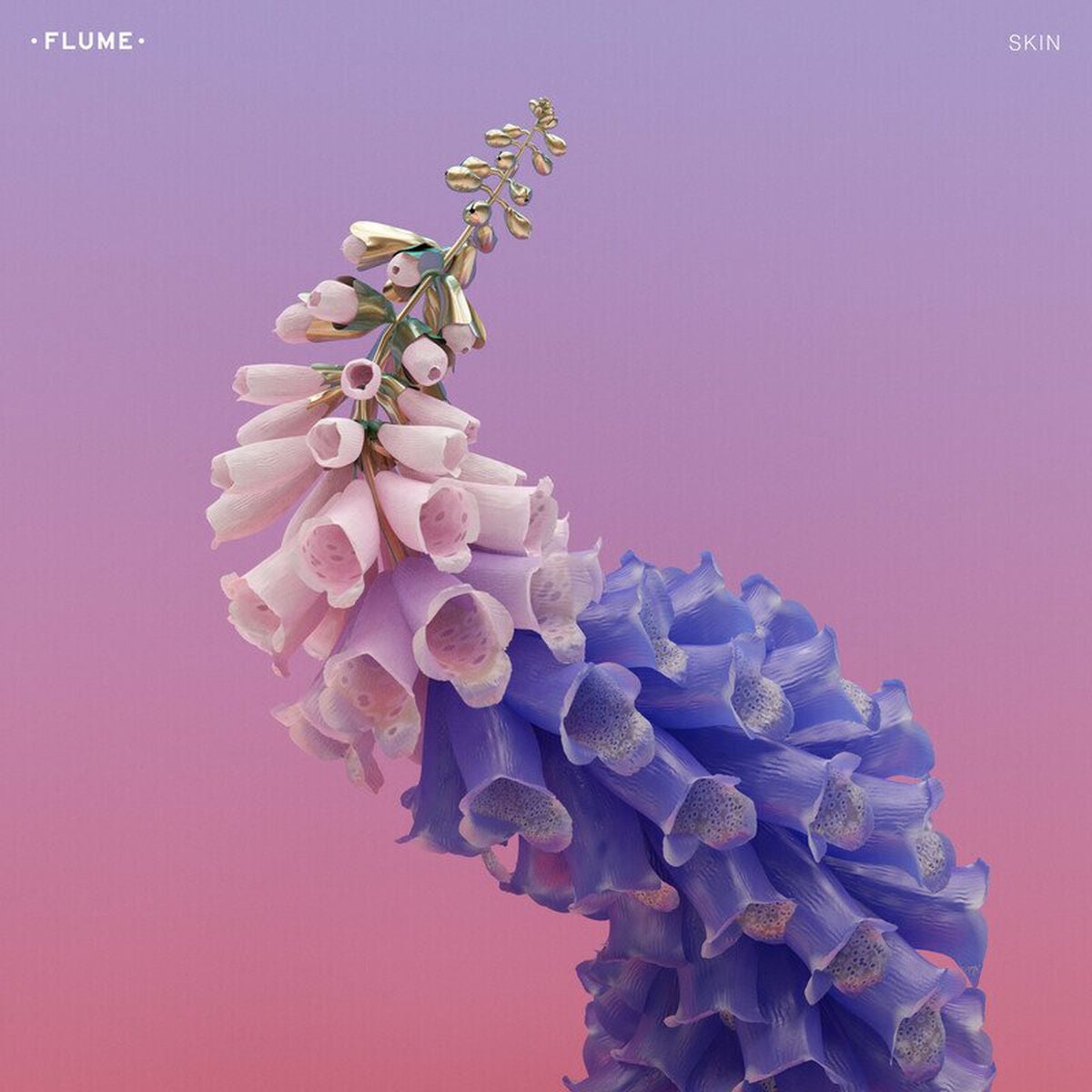 Flume – SKIN vinyl record cover