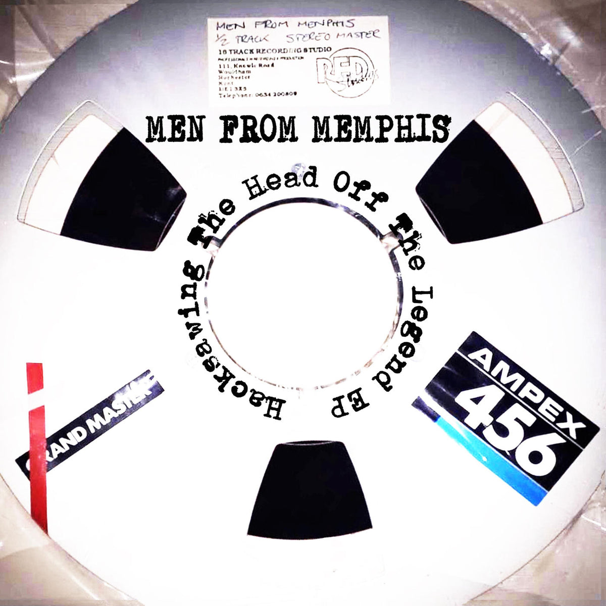 Men From Memphis – Hacksawing The Head Off The Legend EP vinyl cover