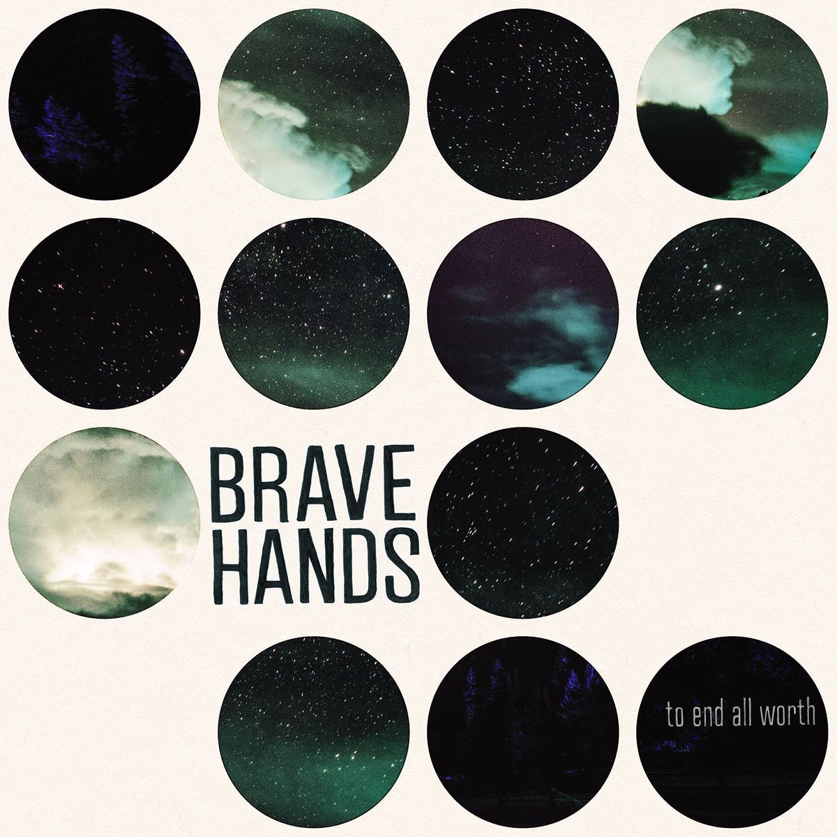 Brave Hands – To End All Worth vinyl cover