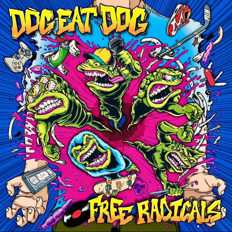 Dog Eat Dog – Free Radicals vinyl record cover
