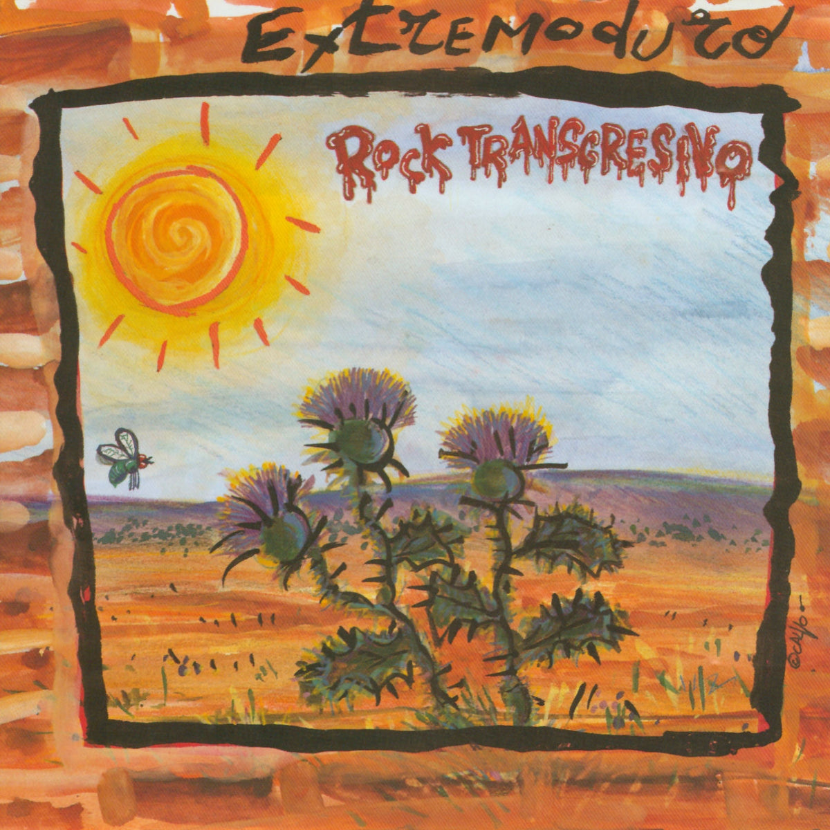 Extremoduro – Rock Transgresivo vinyl record cover