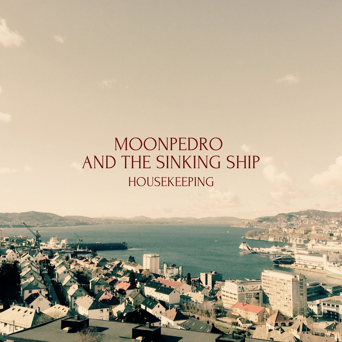 Moonpedro & The Sinking Ship – Housekeeping vinyl record cover