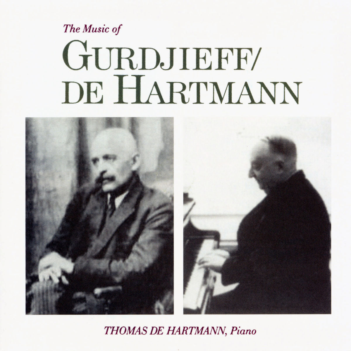 Thomas de Hartmann – The Music of Gurdjieff / De Hartmann — record image 1