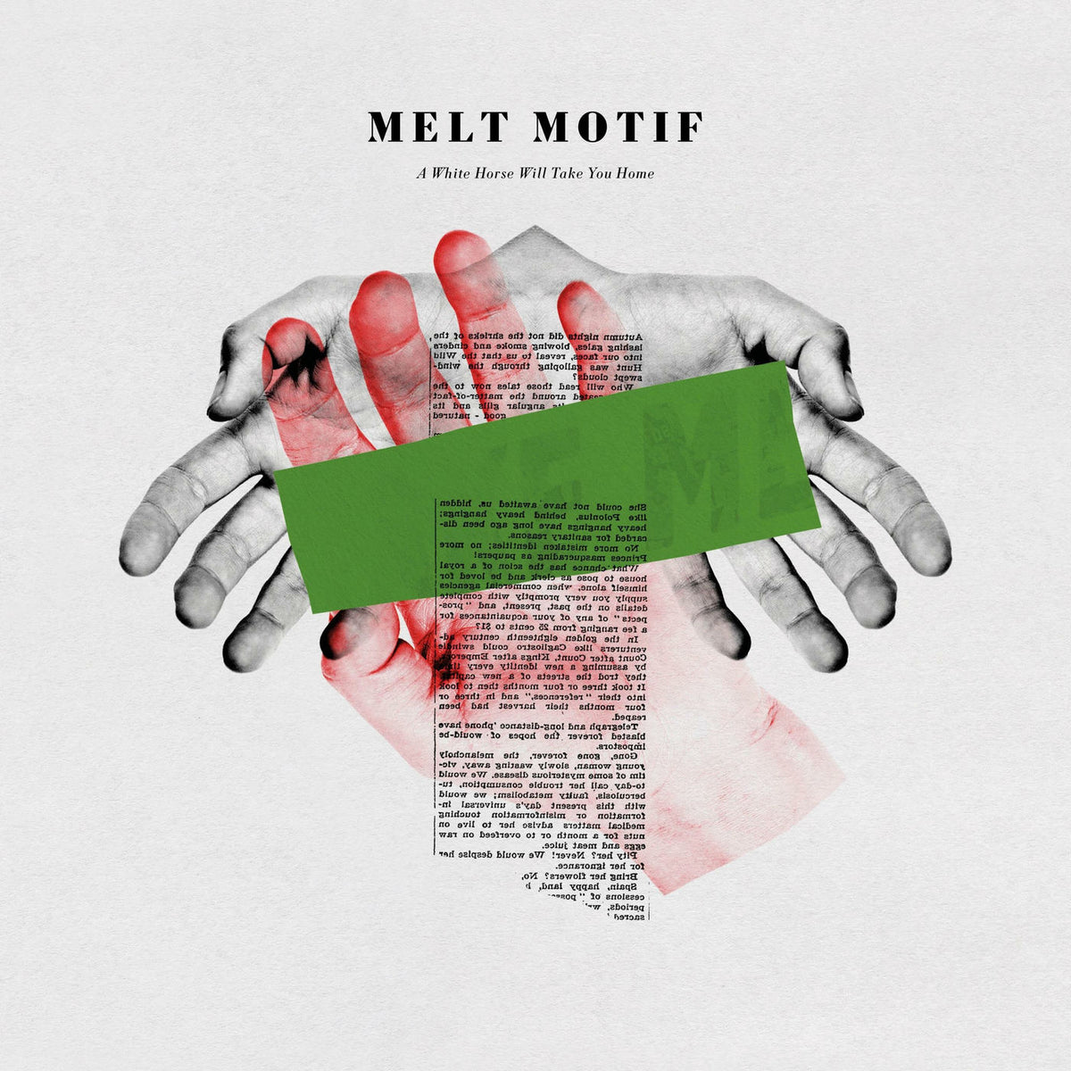 Melt Motif – A White Horse Will Take You Home vinyl record cover