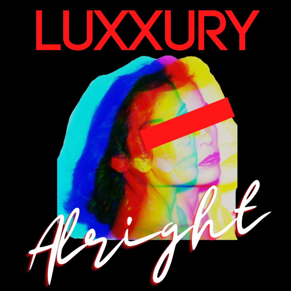 LUXXURY – Alright vinyl cover