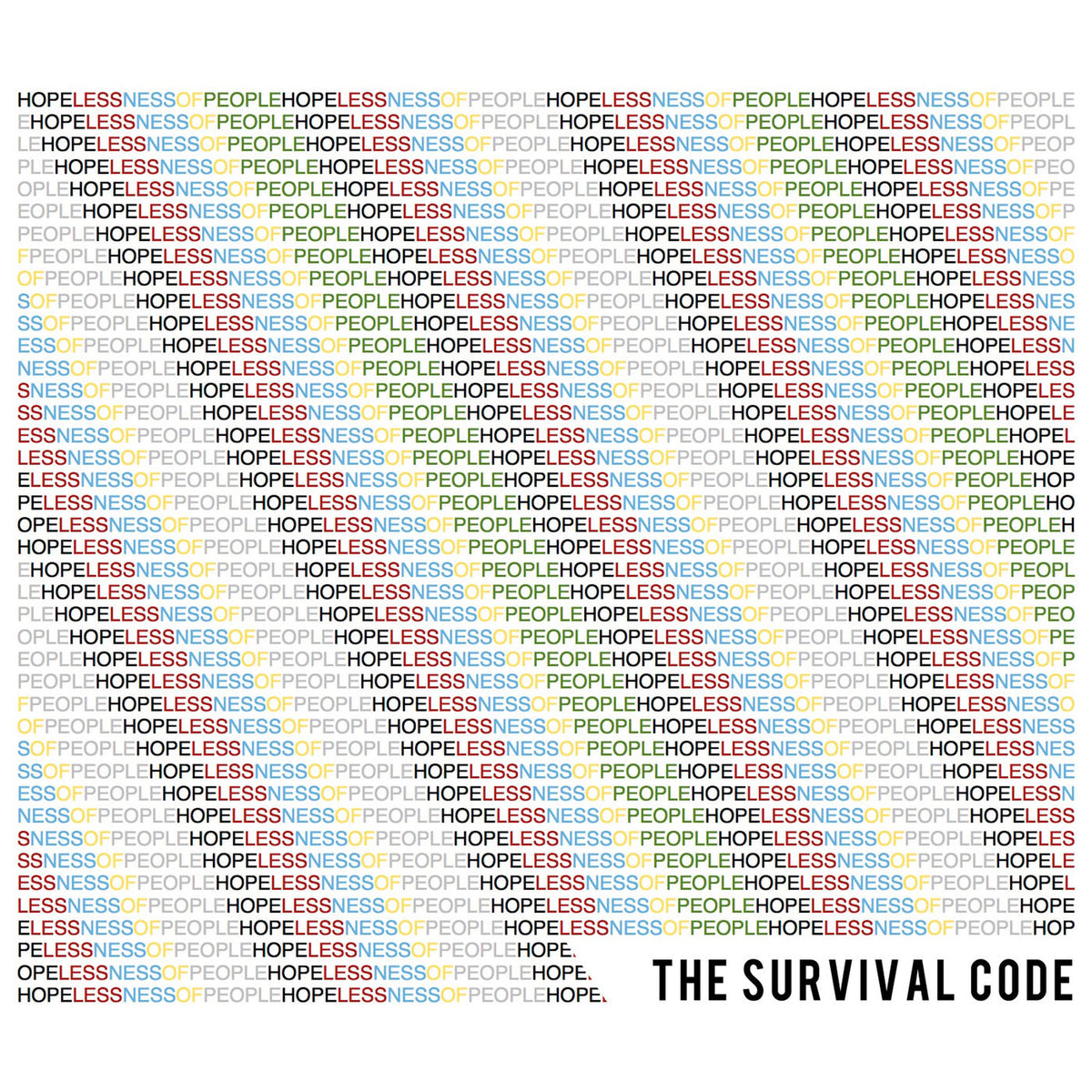 The Survival Code – Hopelessness of People vinyl record cover