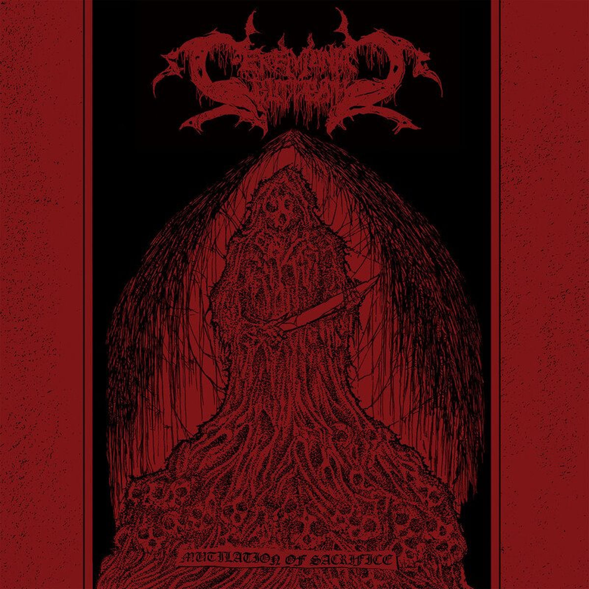 Ceremonial Bloodbath – Mutilation of Sacrifice vinyl cover