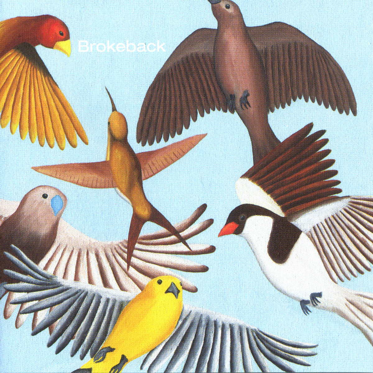 Brokeback – Looks At The Bird vinyl record cover