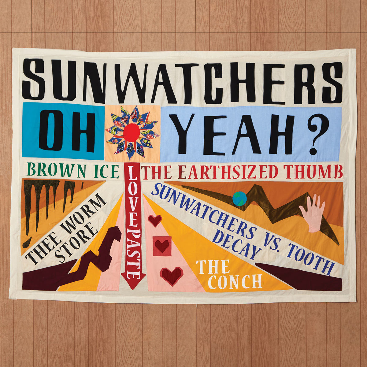 Sunwatchers – Oh Yeah? vinyl record cover