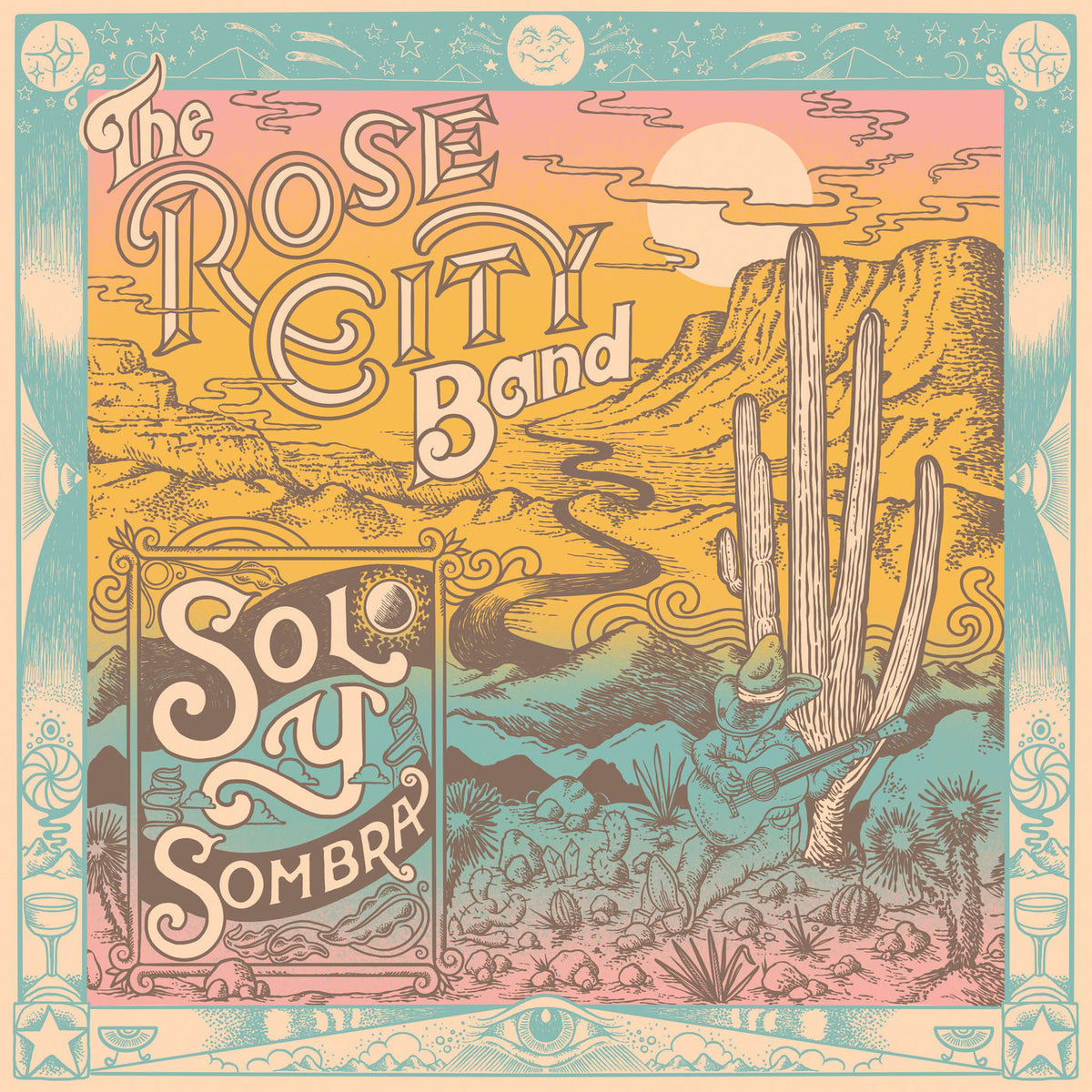 Rose City Band – Sol Y Sombra vinyl cover