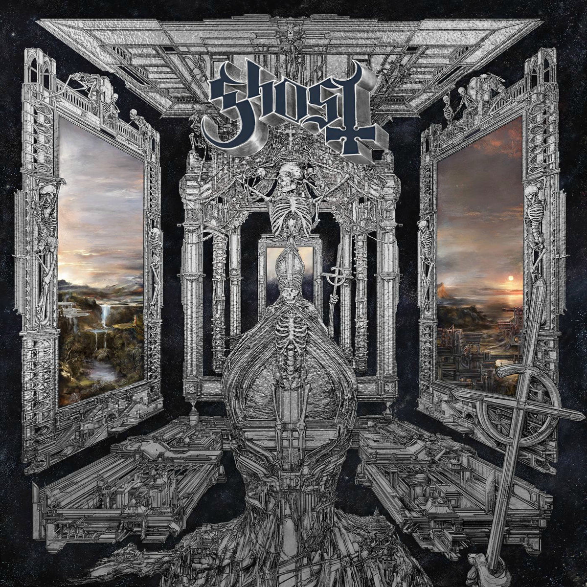 Ghost – Skeletá vinyl cover
