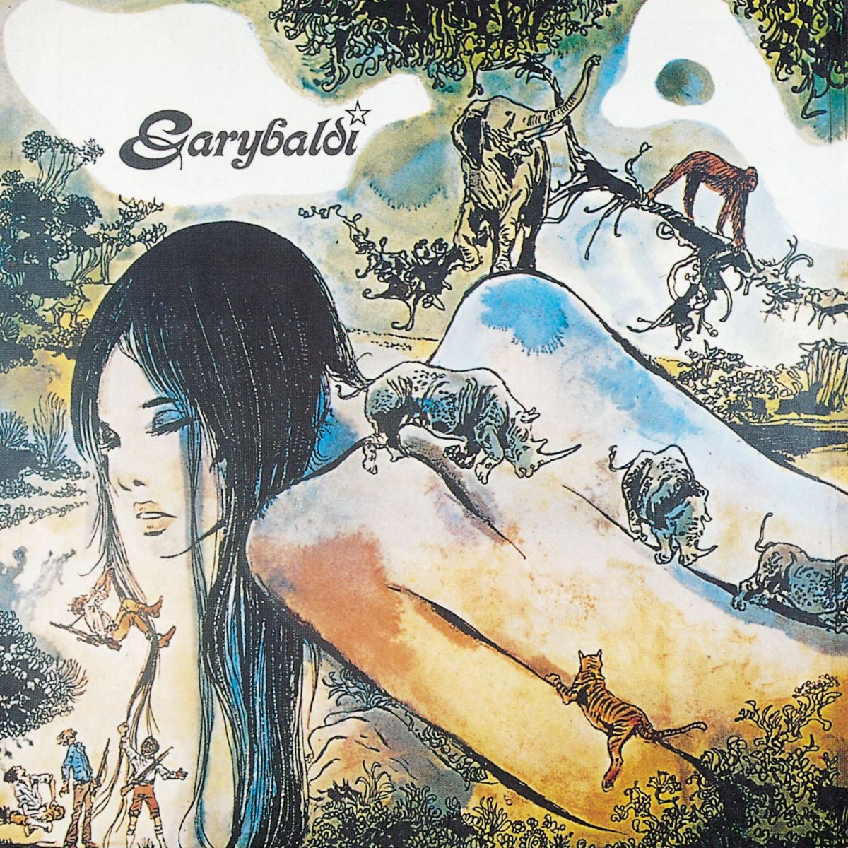 Garybaldi – NUDA vinyl record cover