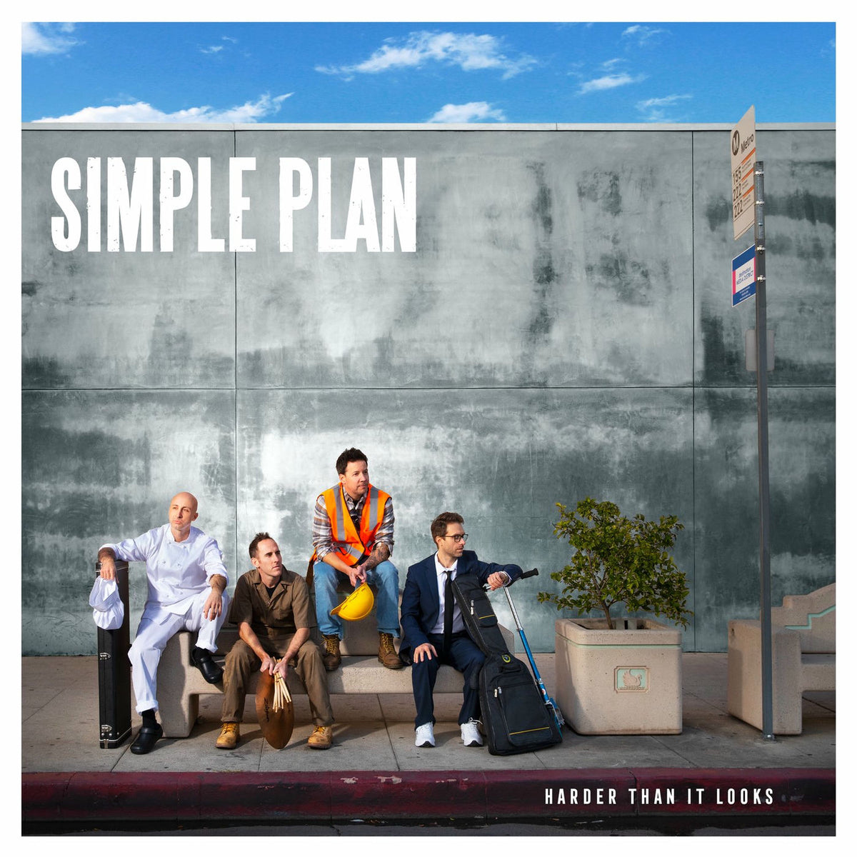 Simple Plan – Harder Than It Looks vinyl record cover
