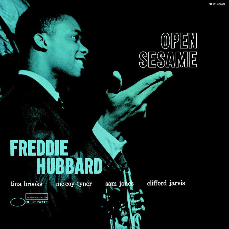 Freddie Hubbard – Open Sesame (Blue Marble Vinyl) (Coloured Vinyl) vinyl record cover