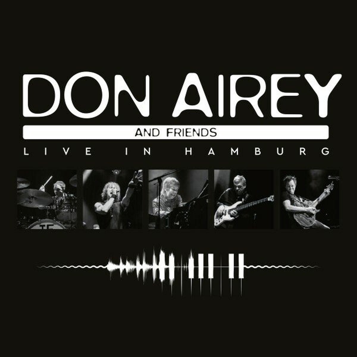 Don Airey – Live In Hamburg (White 3lp) vinyl record cover