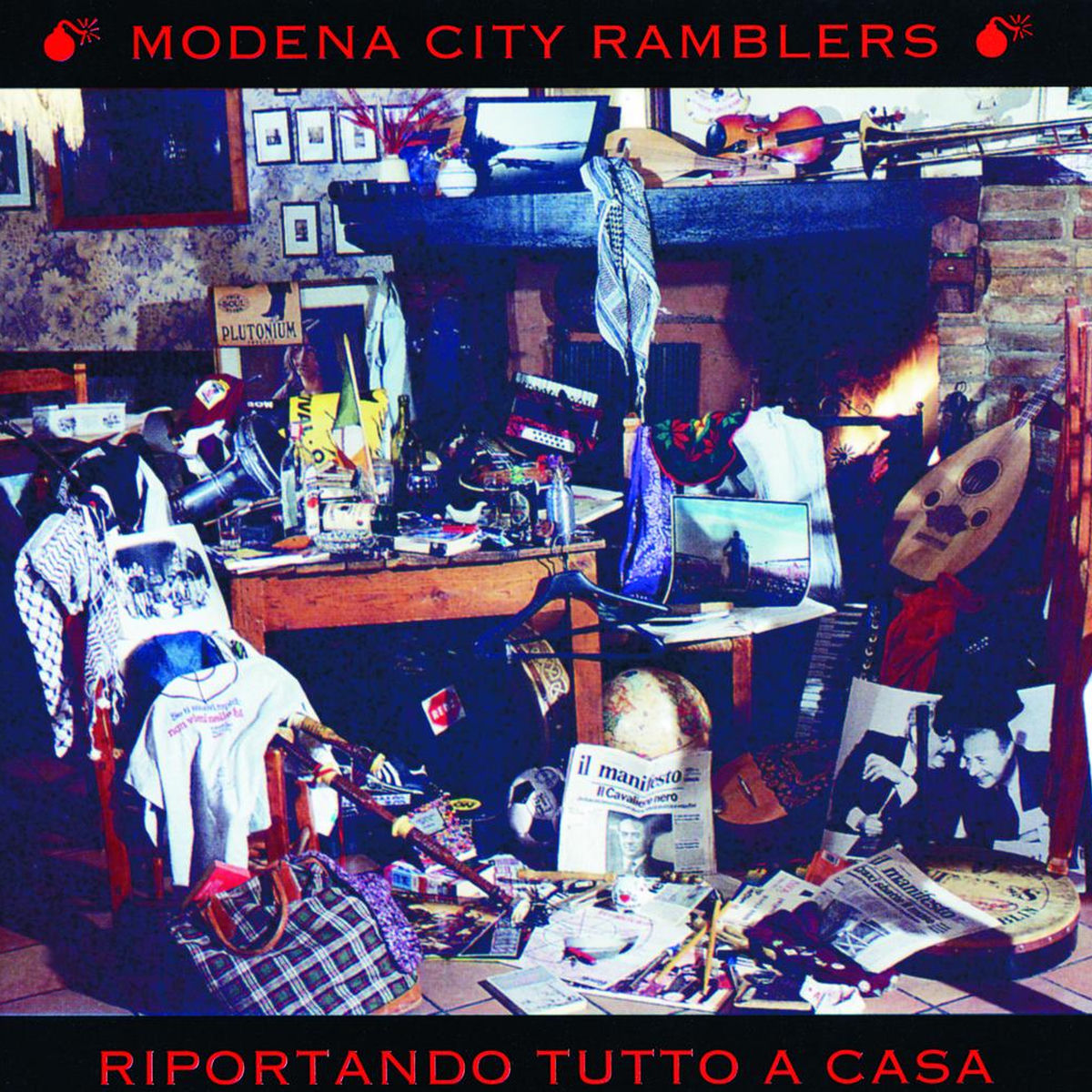 Modena City Ramblers – Riportando Tutto A Casa vinyl record cover