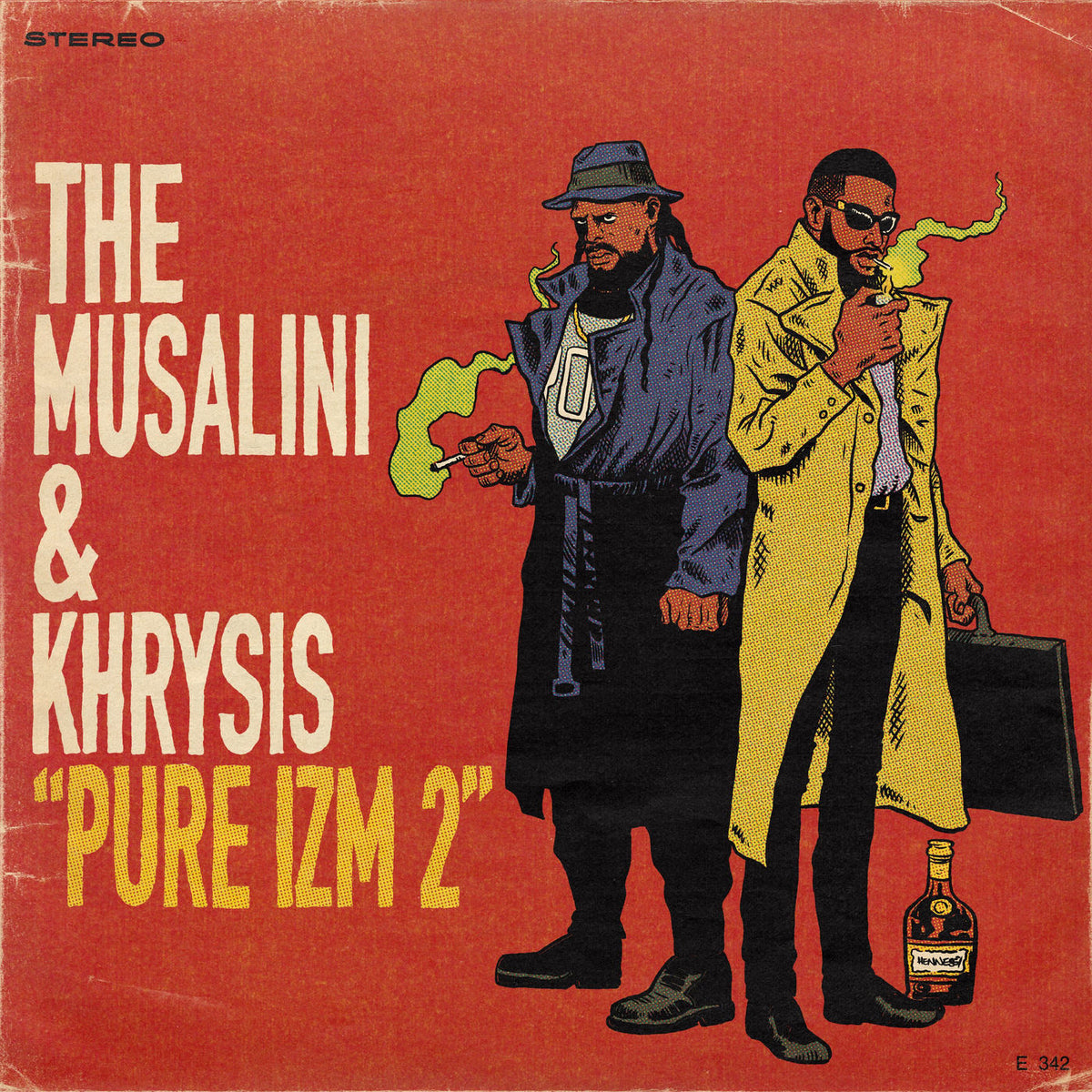 The Musalini – Pure IZM 2 vinyl cover