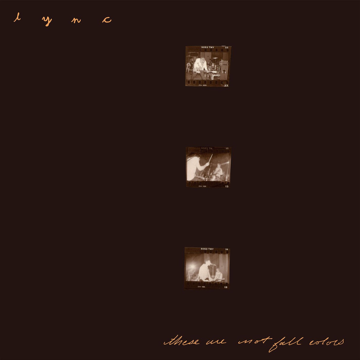 Lync – These Are Not Fall Colors vinyl cover
