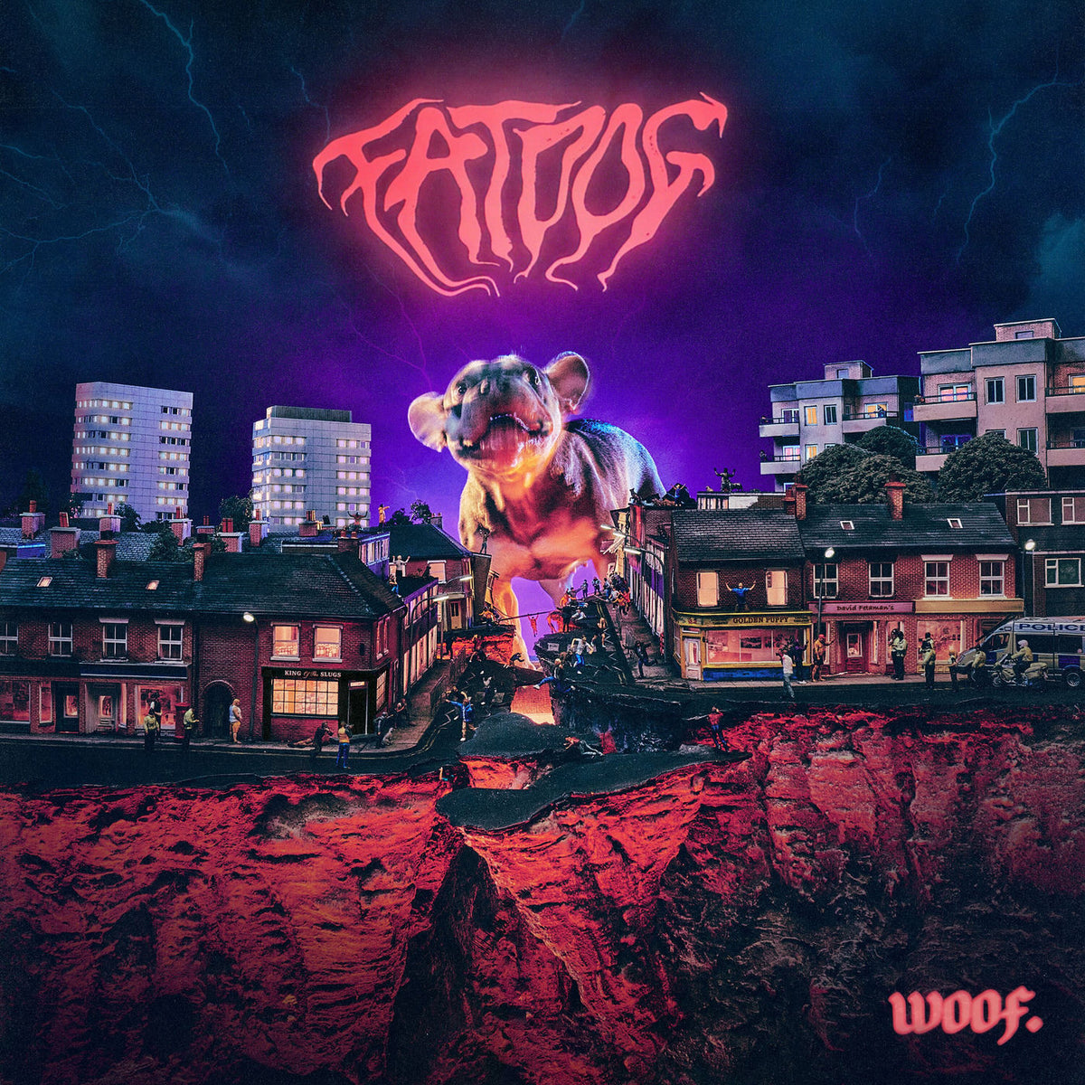 Fat Dog – Woof. vinyl record cover