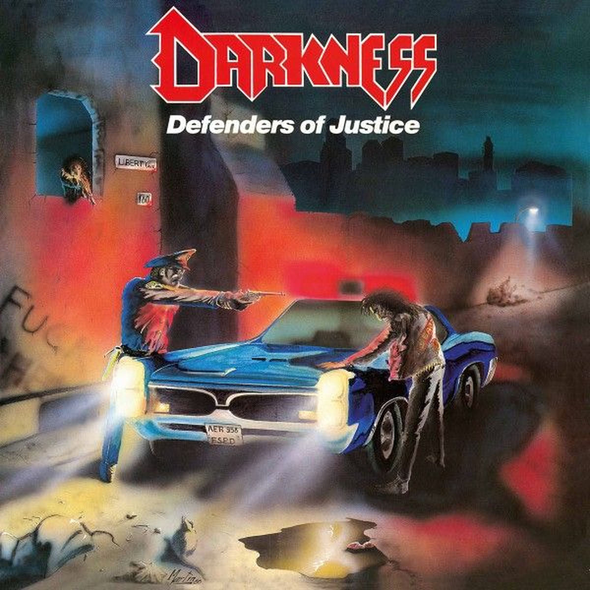 Darkness – Defenders of Justice (Coloured Vinyl) vinyl record cover