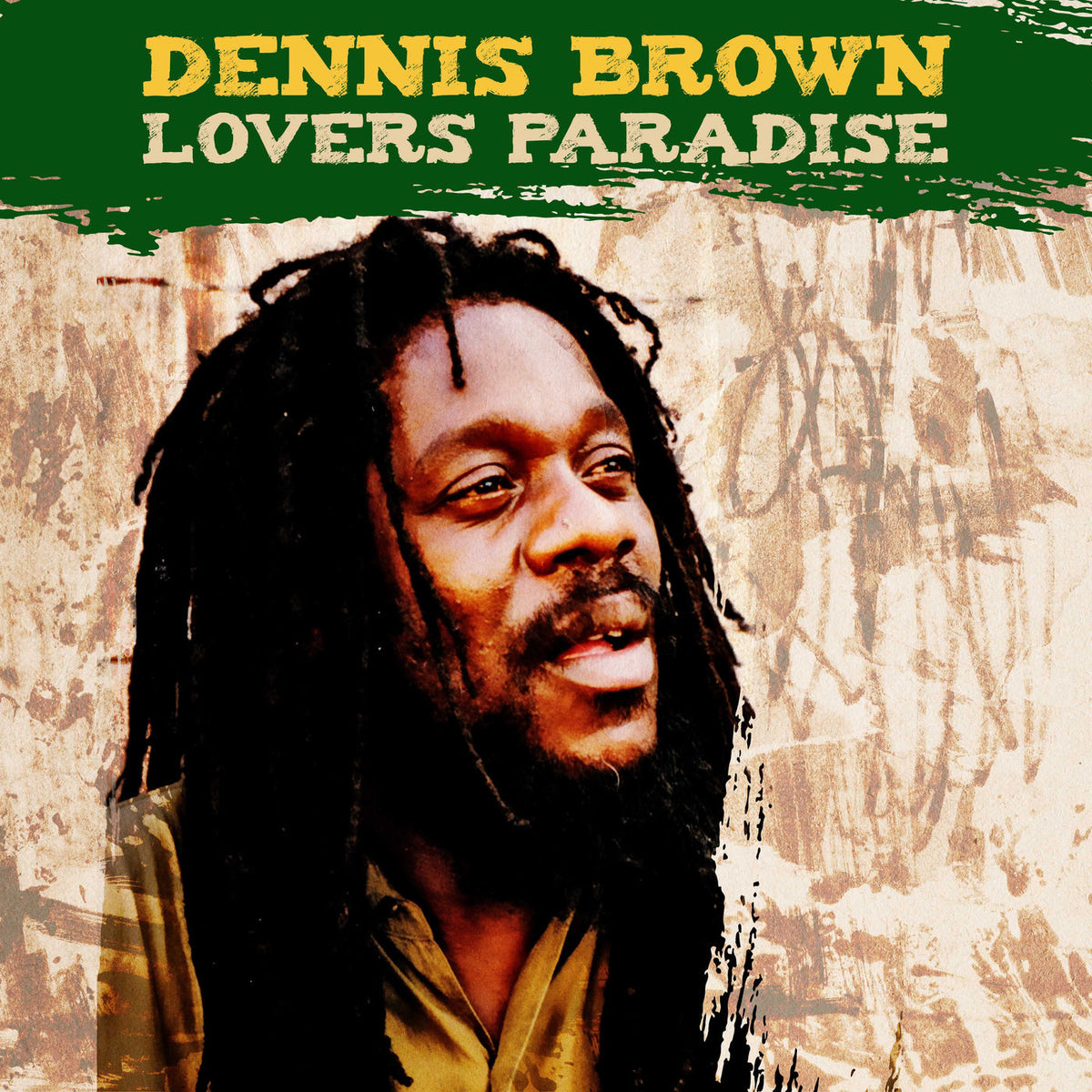 Dennis Brown – Lovers Paradise vinyl record cover
