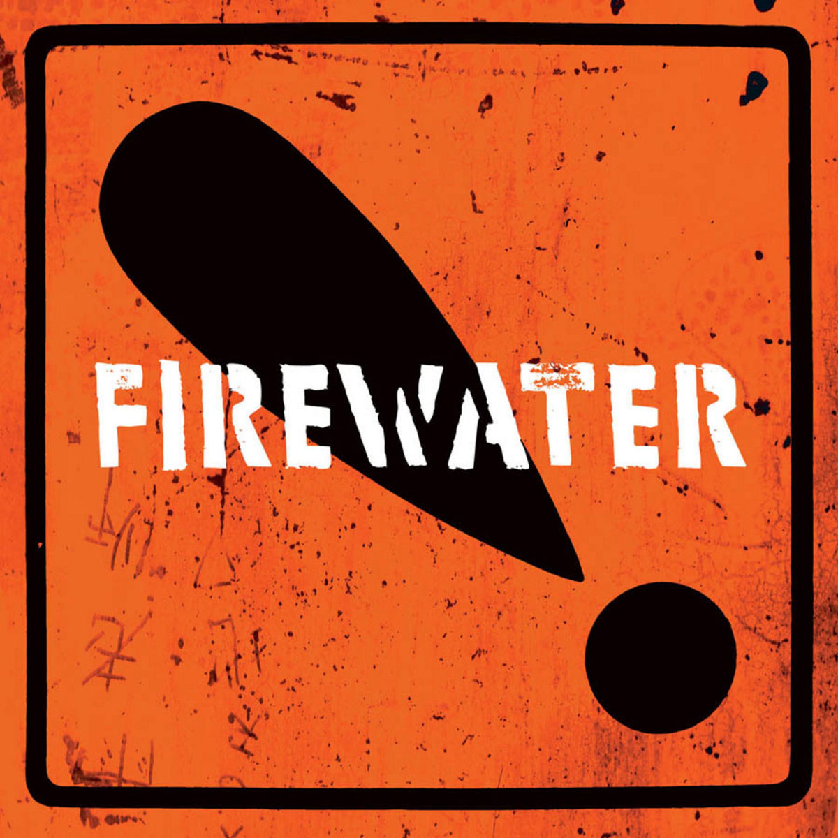 Firewater – International Orange vinyl cover