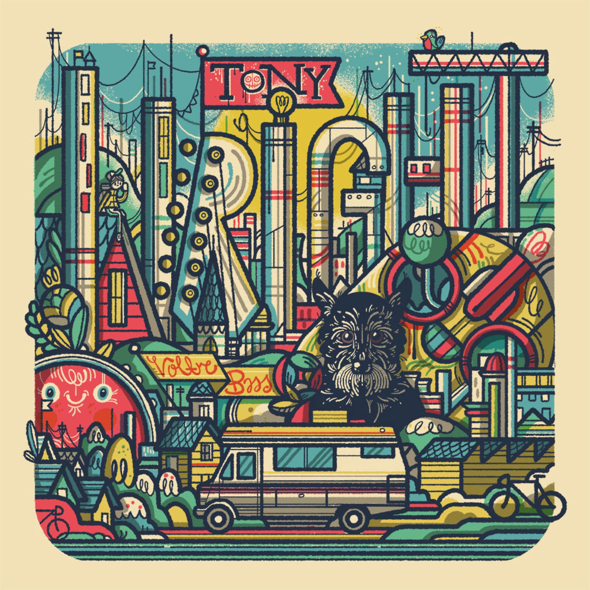 Tony Wright – Walnut Dash vinyl cover