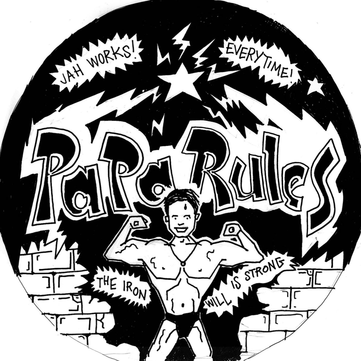 Daniel Savio – Papa Rules vinyl cover