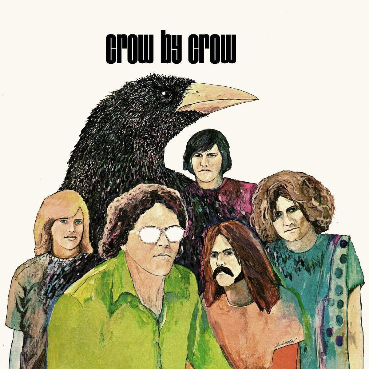 Crow – Crow By Crow vinyl cover