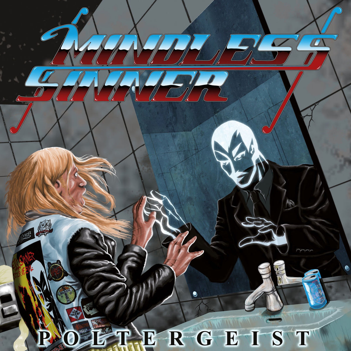 Mindless Sinner – Poltergeist vinyl record cover
