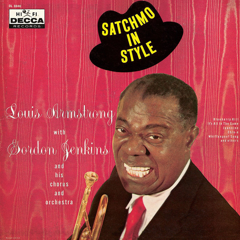 Louis Armstrong – Satchmo in Style vinyl record cover