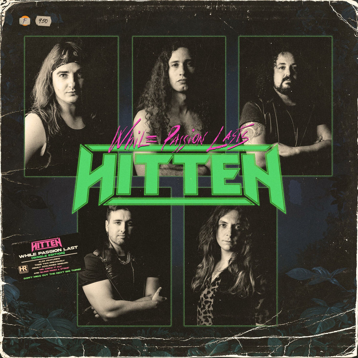 Hitten – While Passion Lasts vinyl record cover